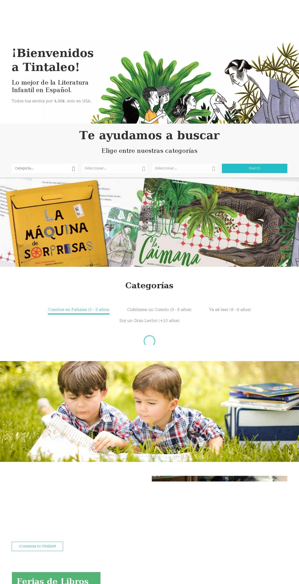 tintaleo.com shopify website screenshot
