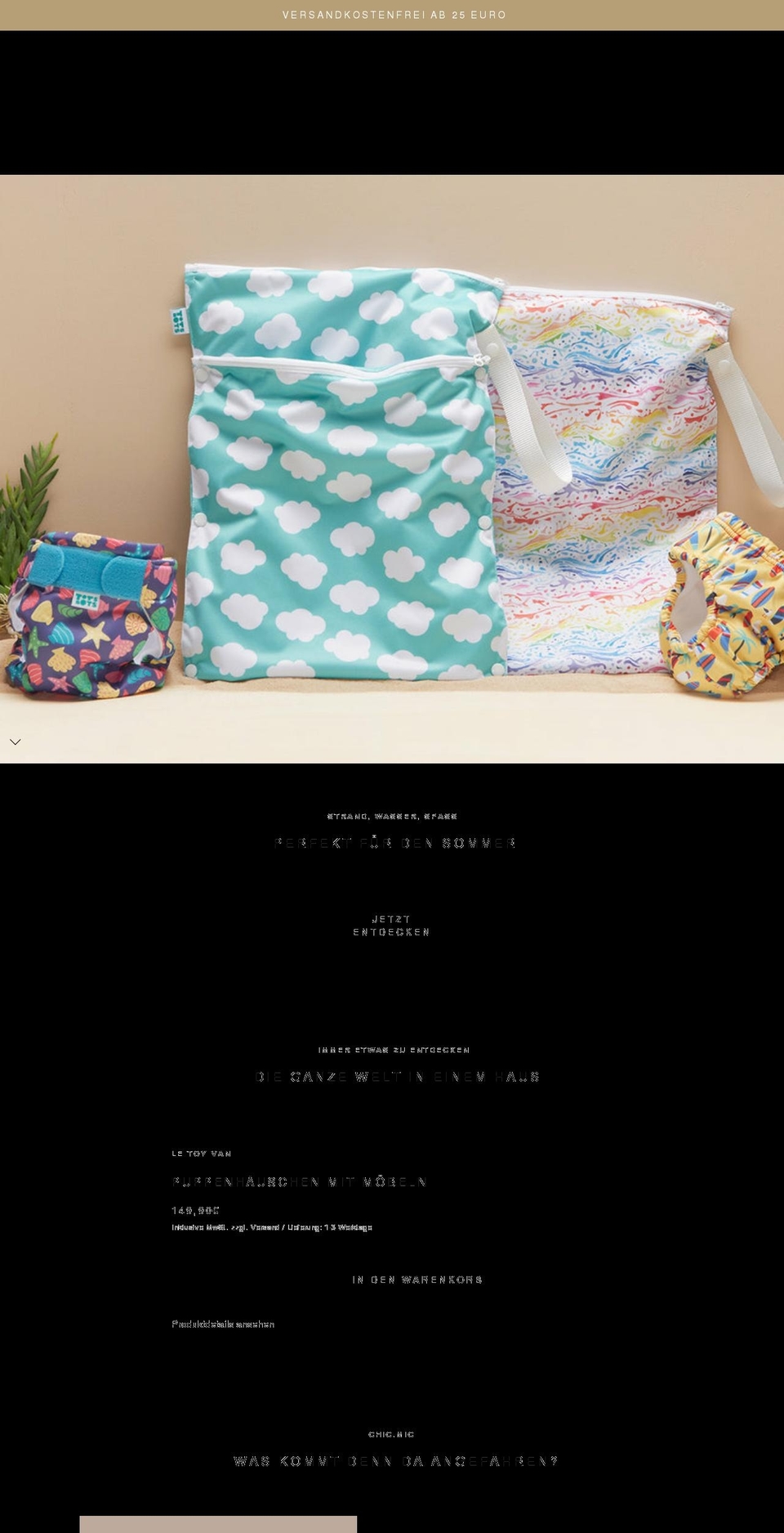 tiny-boon.com shopify website screenshot