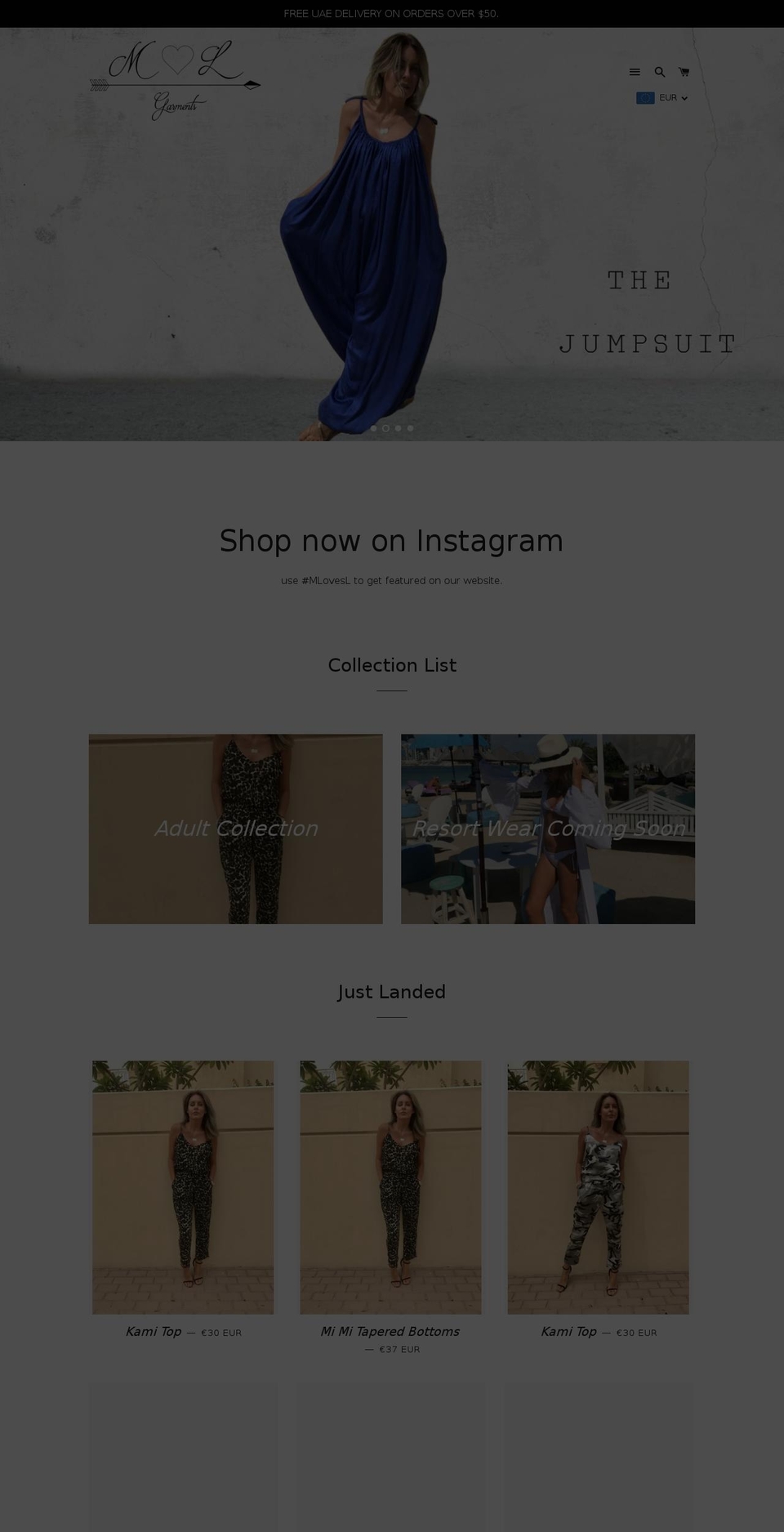 tiny-toots.com — Shopify storefront screenshot