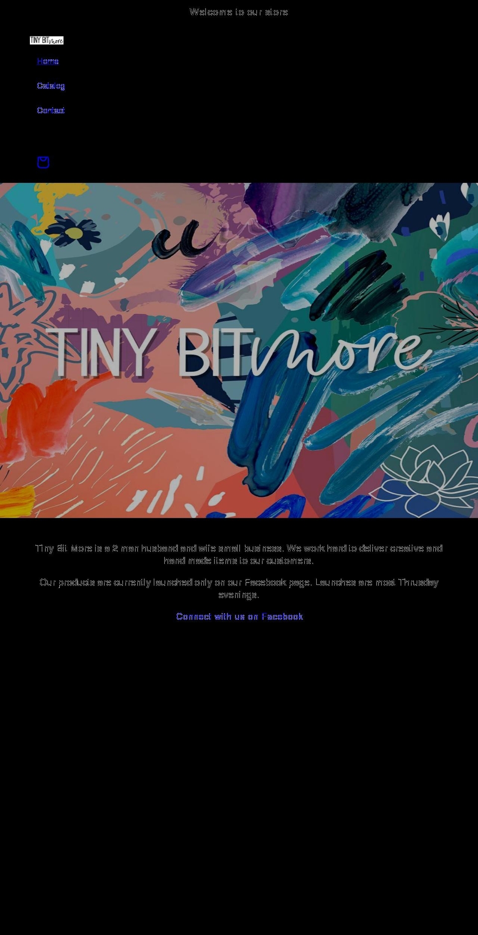 tinybitmore.com shopify website screenshot