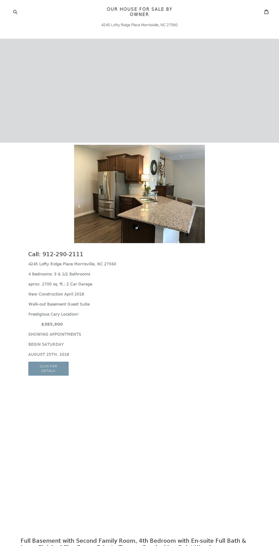 tinyhousesluxury.com — Shopify storefront screenshot