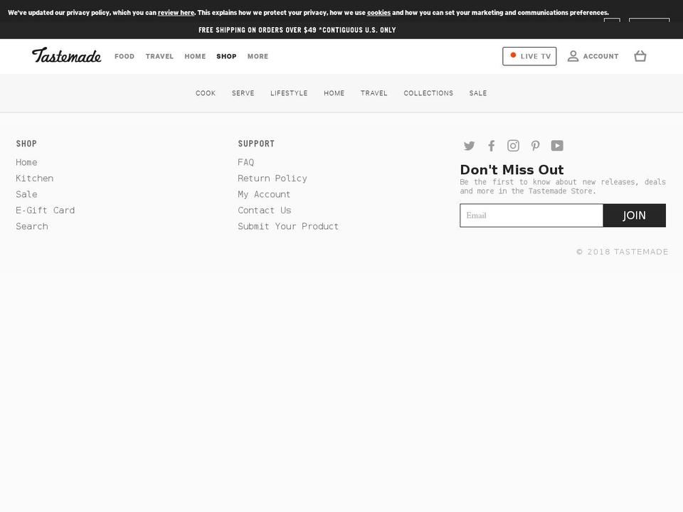 [LIVE] Production - sandwich scroll fix | BVA Shopify theme site example tinykitchenoven.com