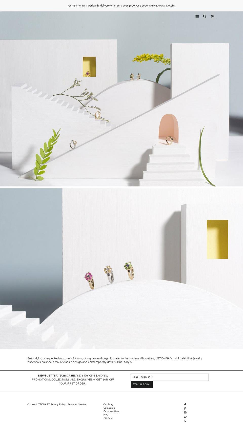 tinystudearring.com shopify website screenshot