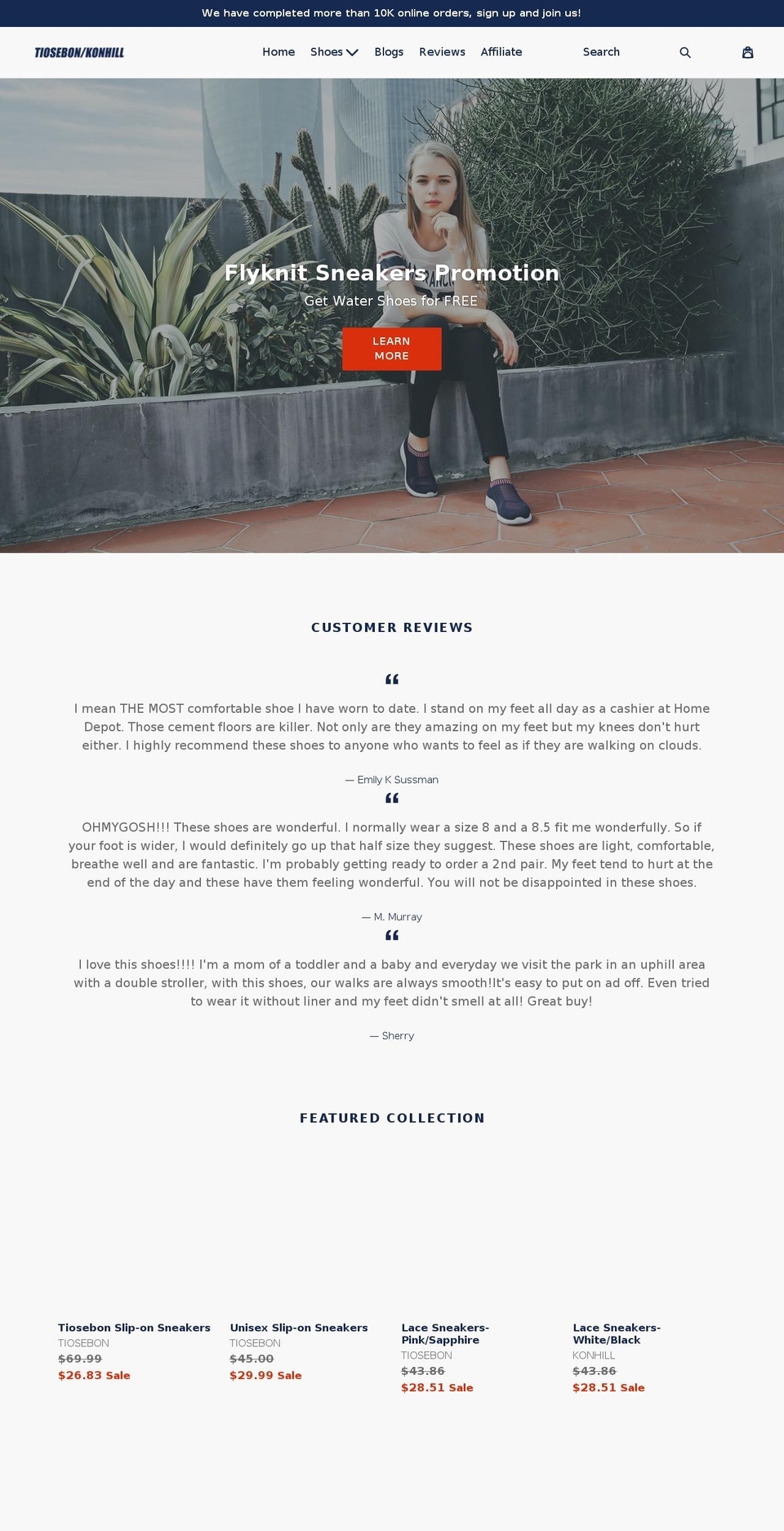 tiosebon.com shopify website screenshot