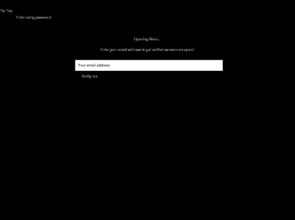 tip-top-trimming.myshopify.com shopify website screenshot