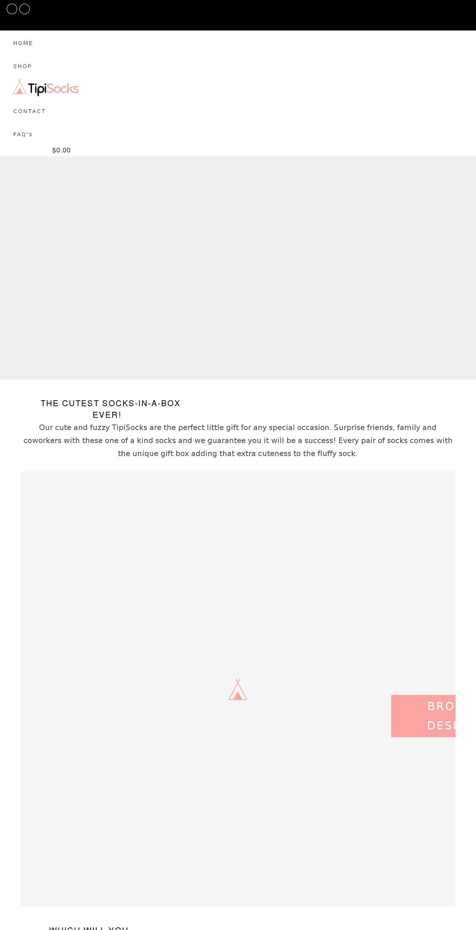Gecko   Optimized Shopify theme site example tipisocks.com
