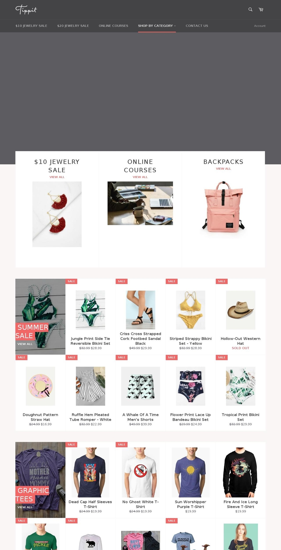 tippit.com — Shopify storefront screenshot