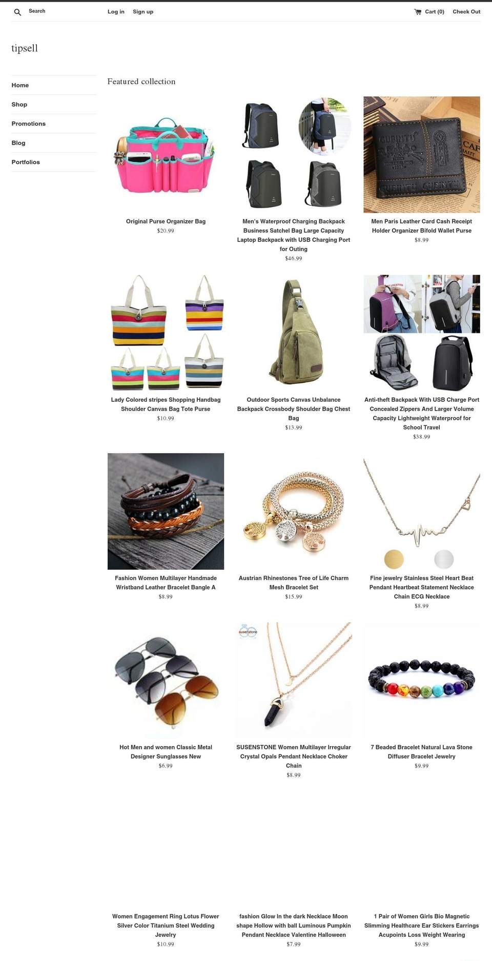 topdeal-home-4 Shopify theme site example tipsell.com