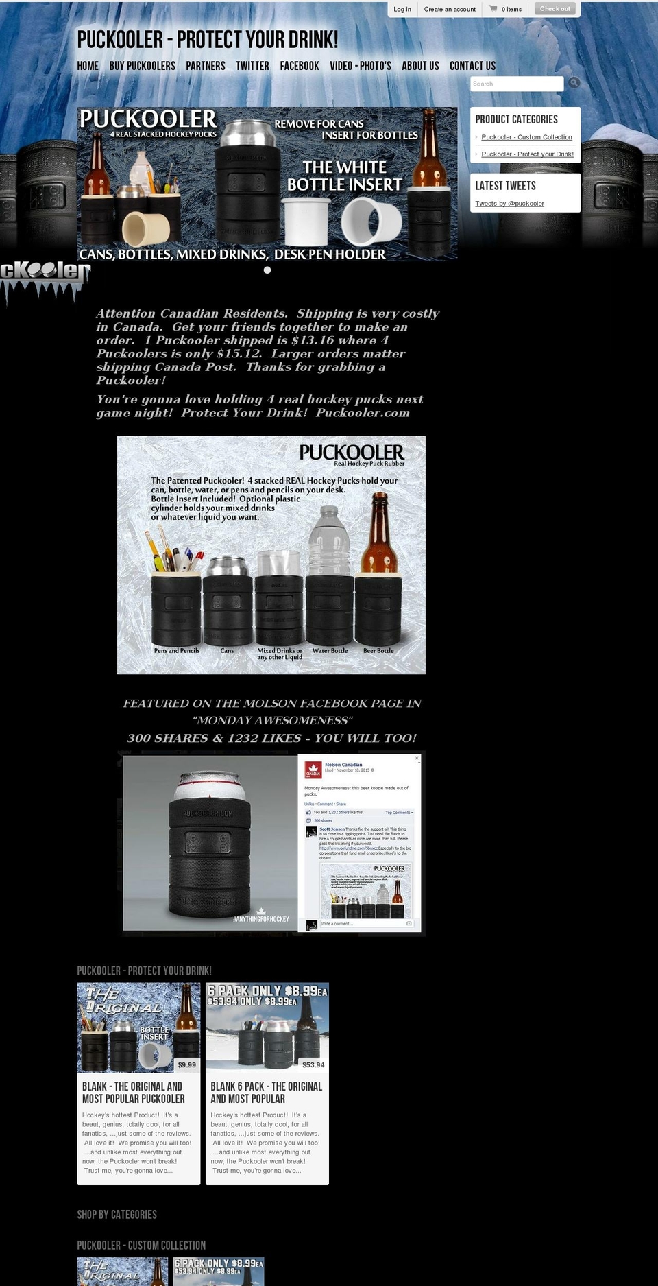 tirecooler.com shopify website screenshot