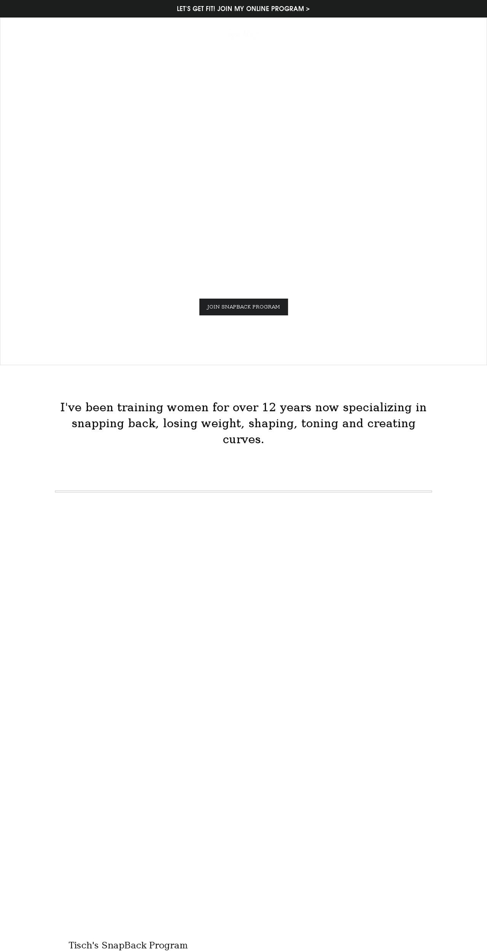 tischtoschtraining.com shopify website screenshot
