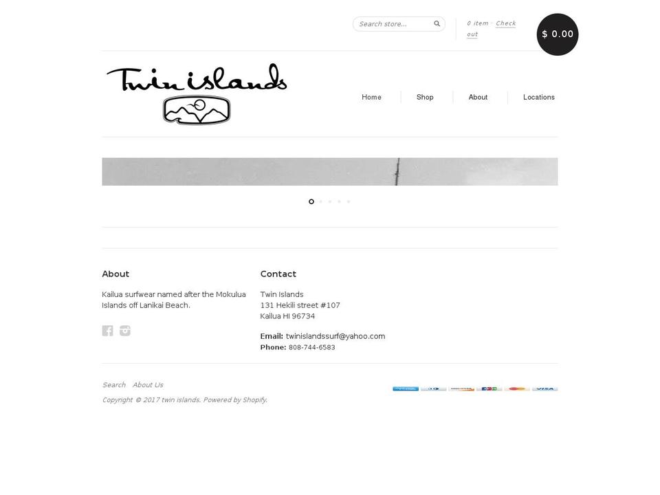 tisurf.com shopify website screenshot