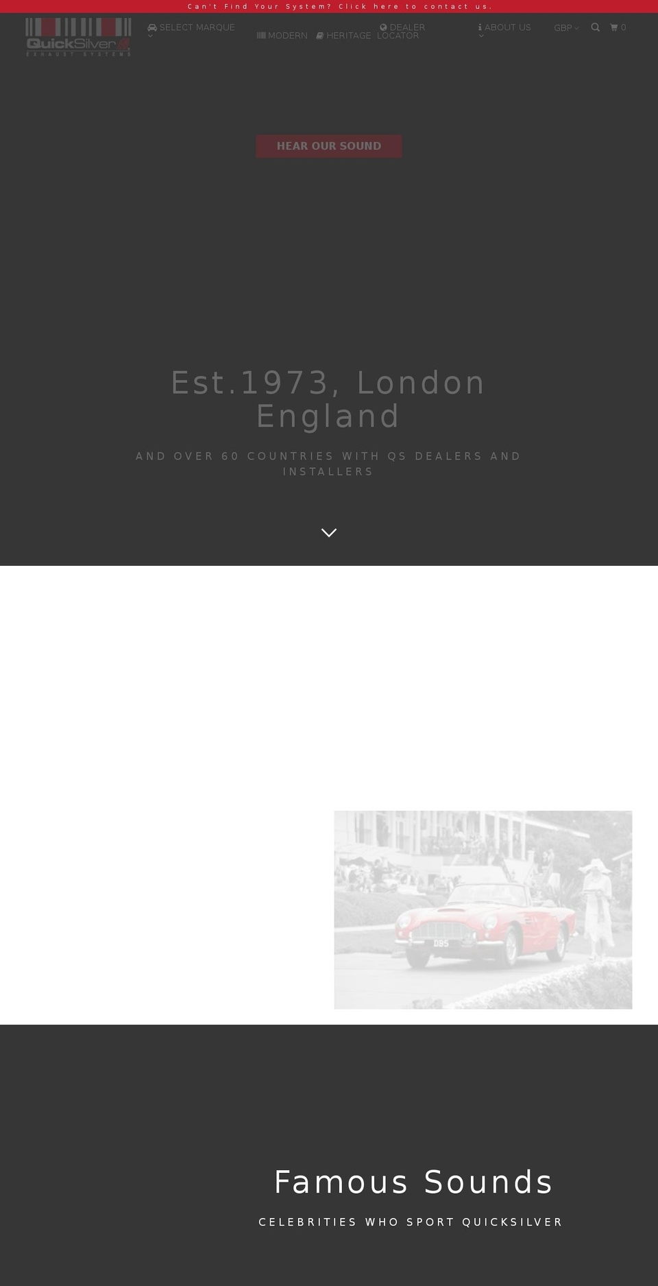 titanexhausts.com — Shopify storefront screenshot