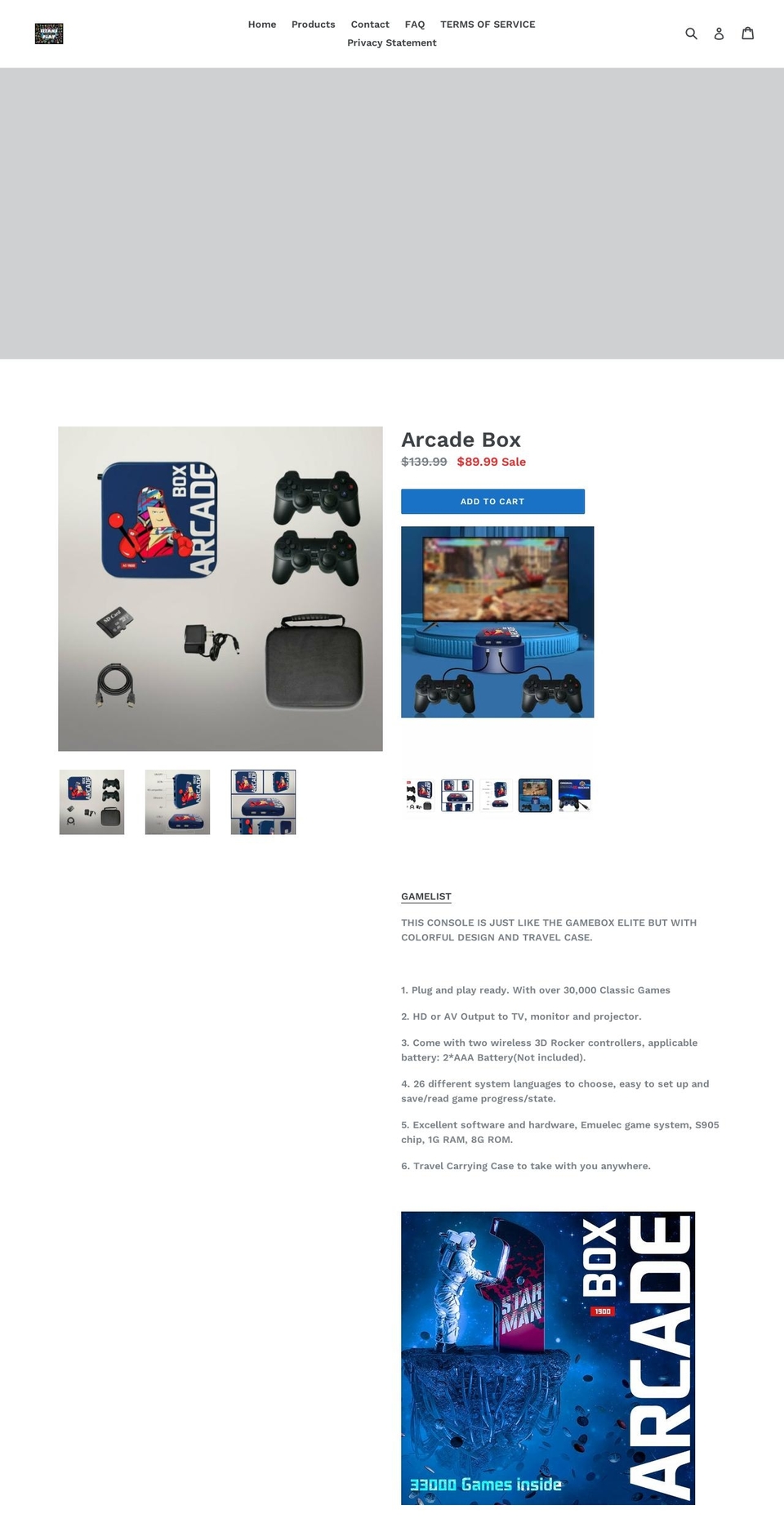 titansplay.com — Shopify storefront screenshot