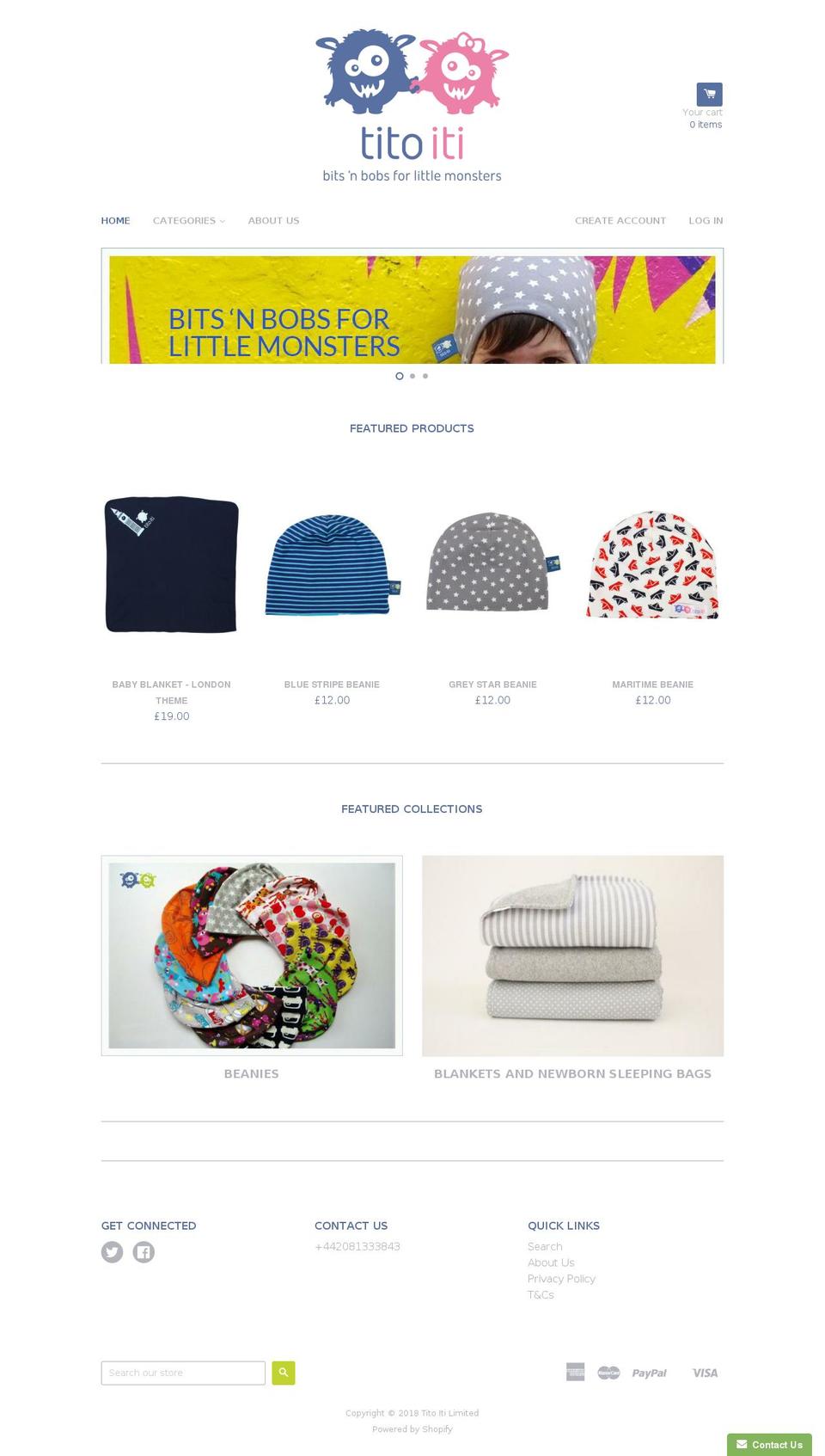 tito-iti.clothing shopify website screenshot