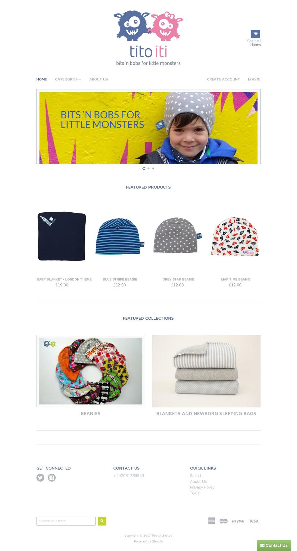 titoiti.com shopify website screenshot
