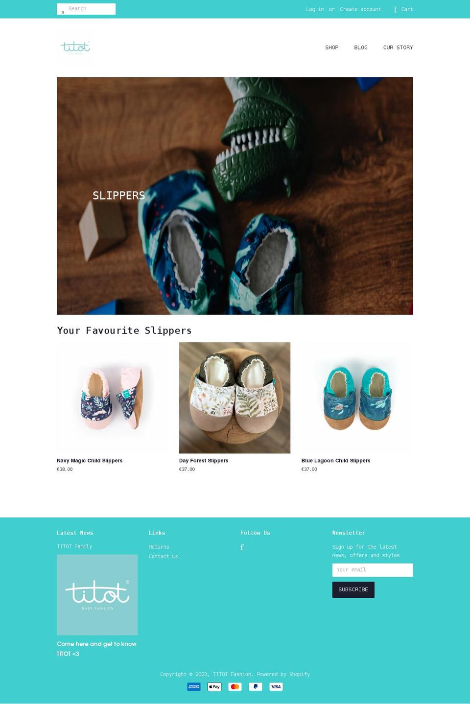 titot.eu shopify website screenshot