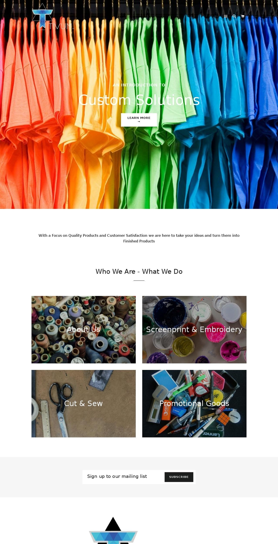 tivum.com — Shopify storefront screenshot