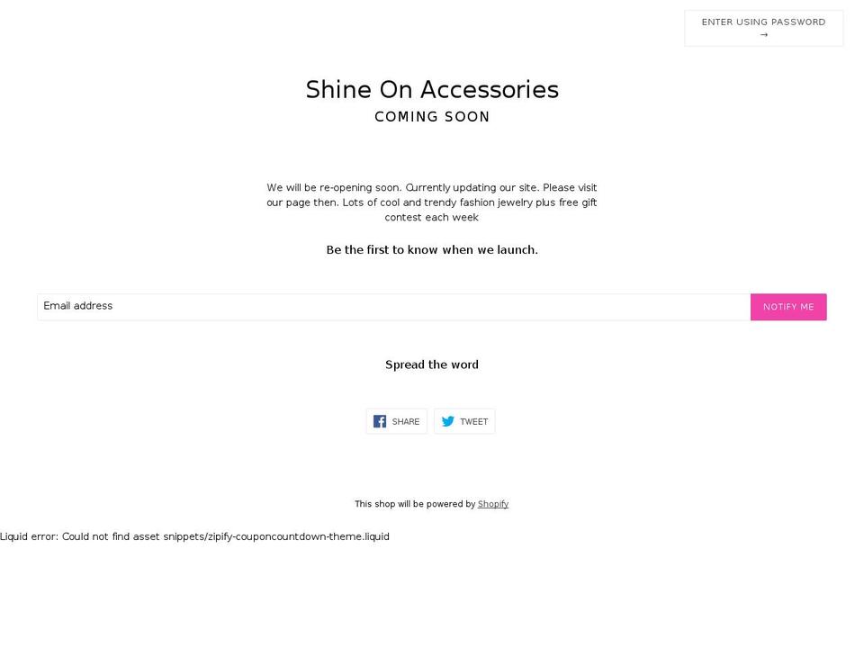 tjdealshop.com shopify website screenshot