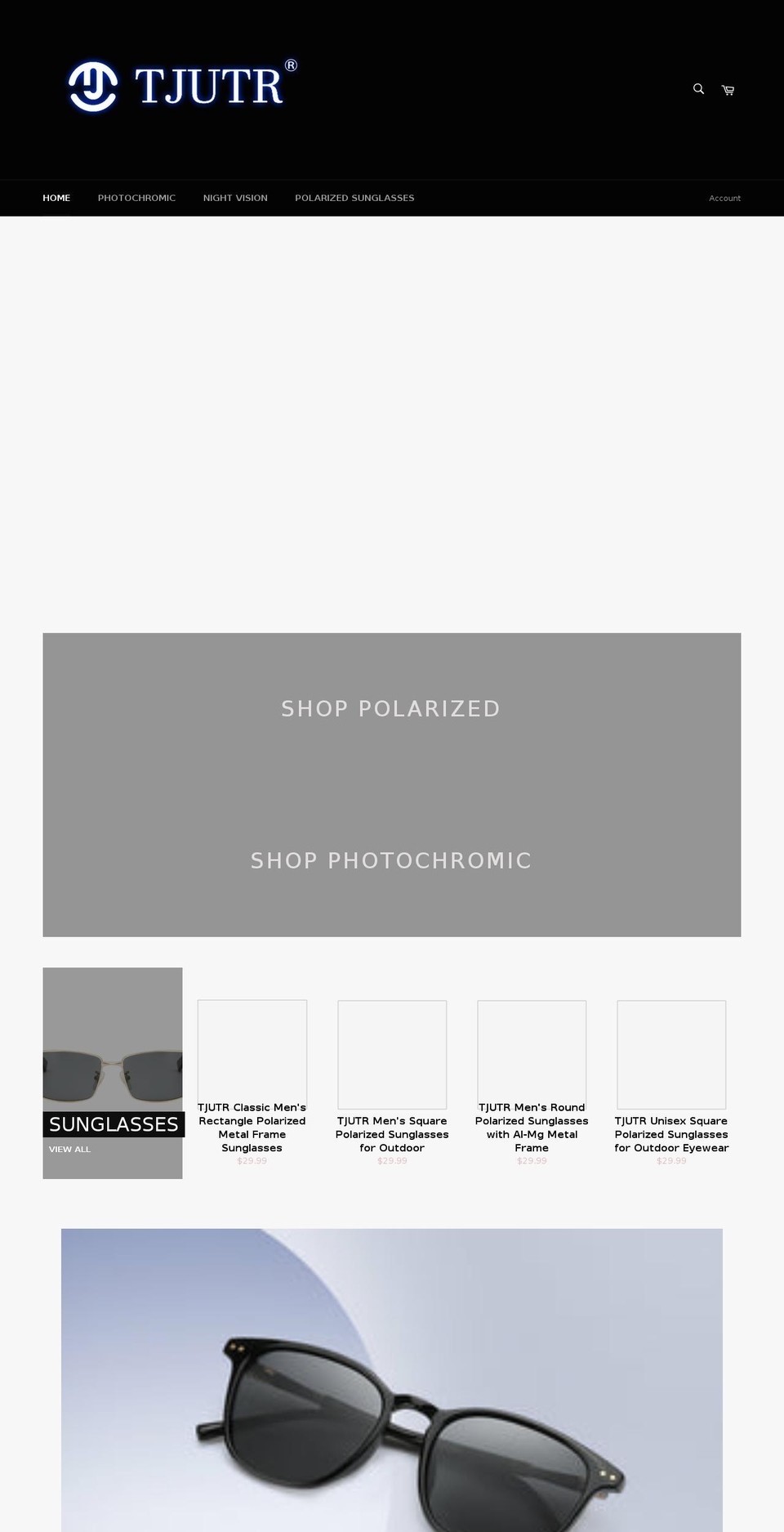 tjutr.com shopify website screenshot