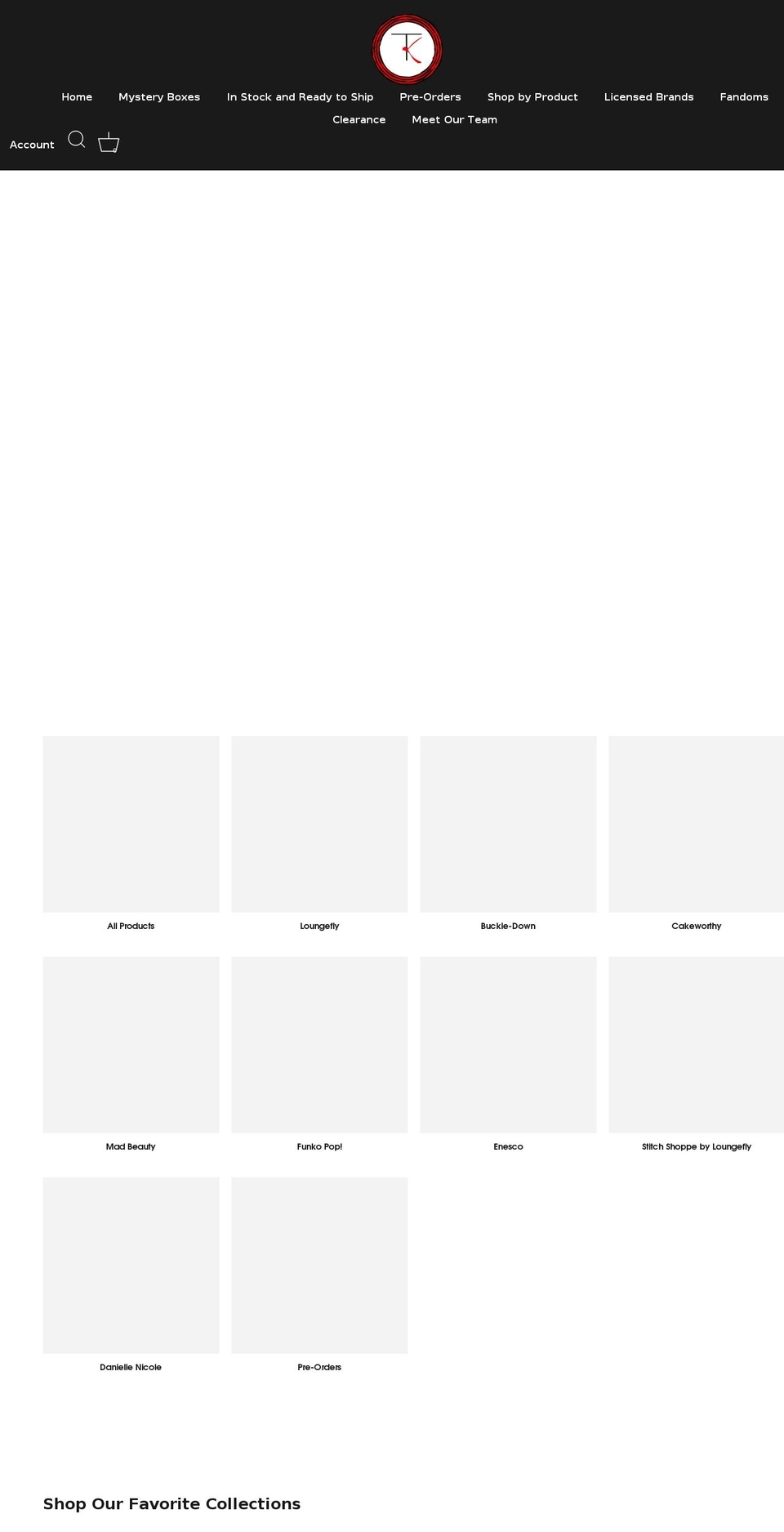 tkave.com shopify website screenshot