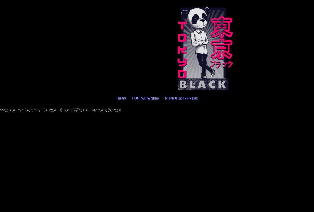 tkbpandashop.com shopify website screenshot