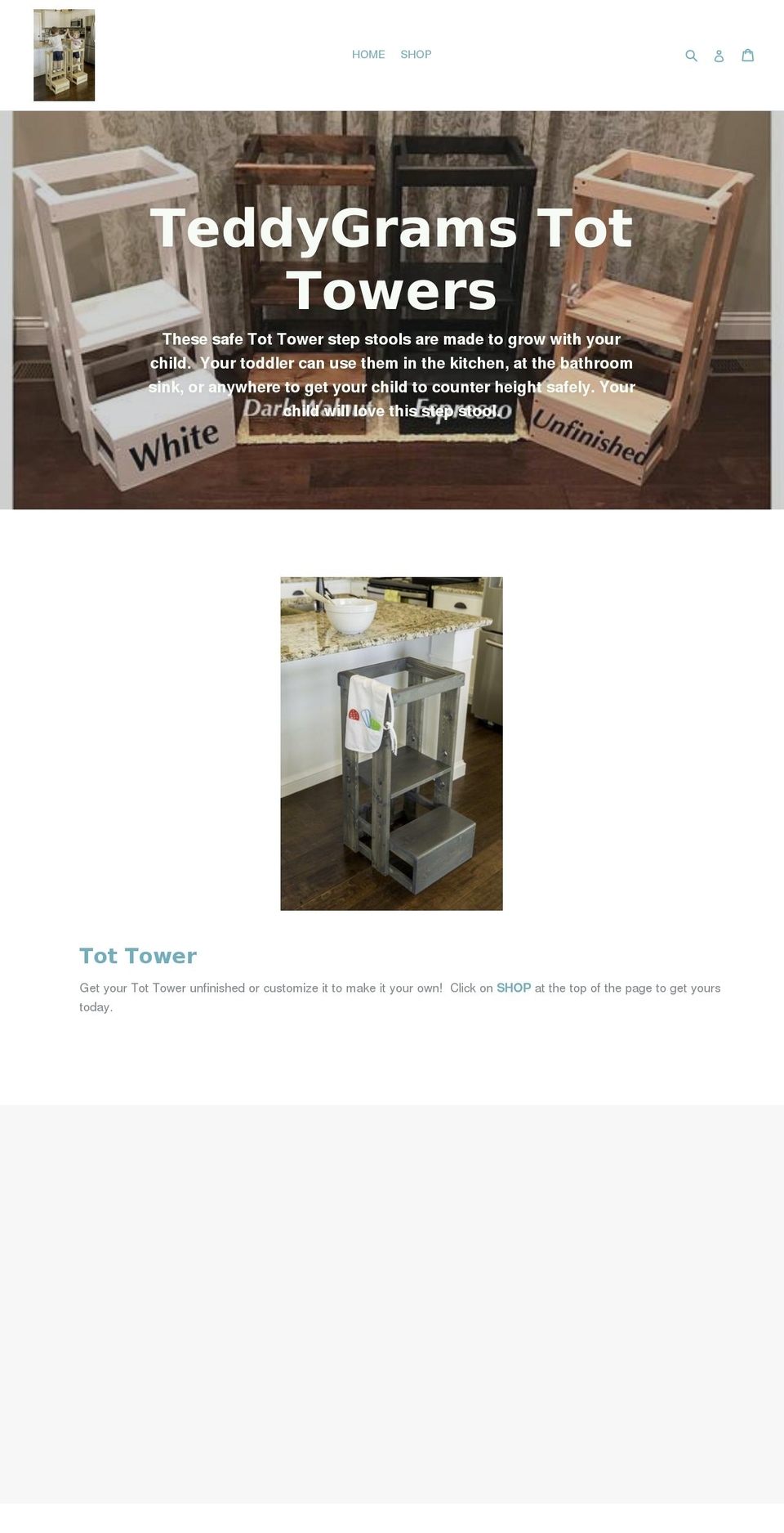 tkpdesigns.com — Shopify storefront screenshot