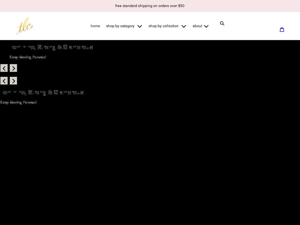 tlcmovingforward.com shopify website screenshot