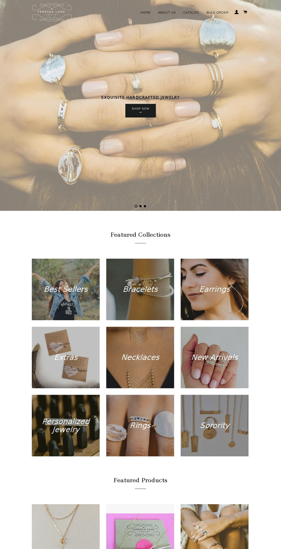 tljewelry.com shopify website screenshot