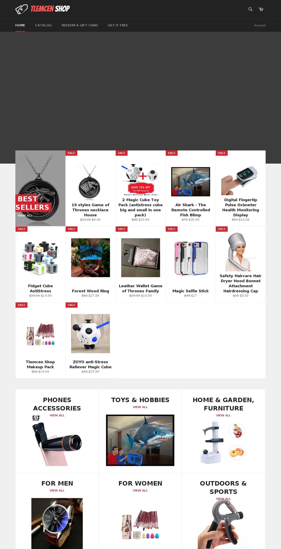 tlmshop.com shopify website screenshot