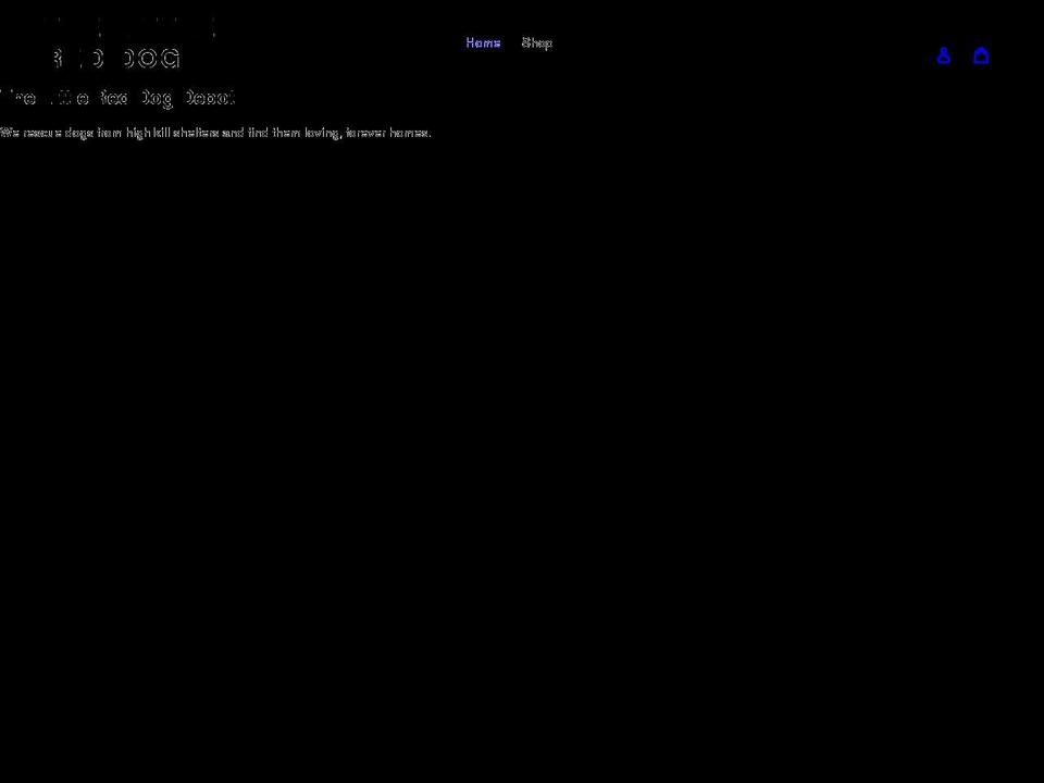 tlrd.org shopify website screenshot