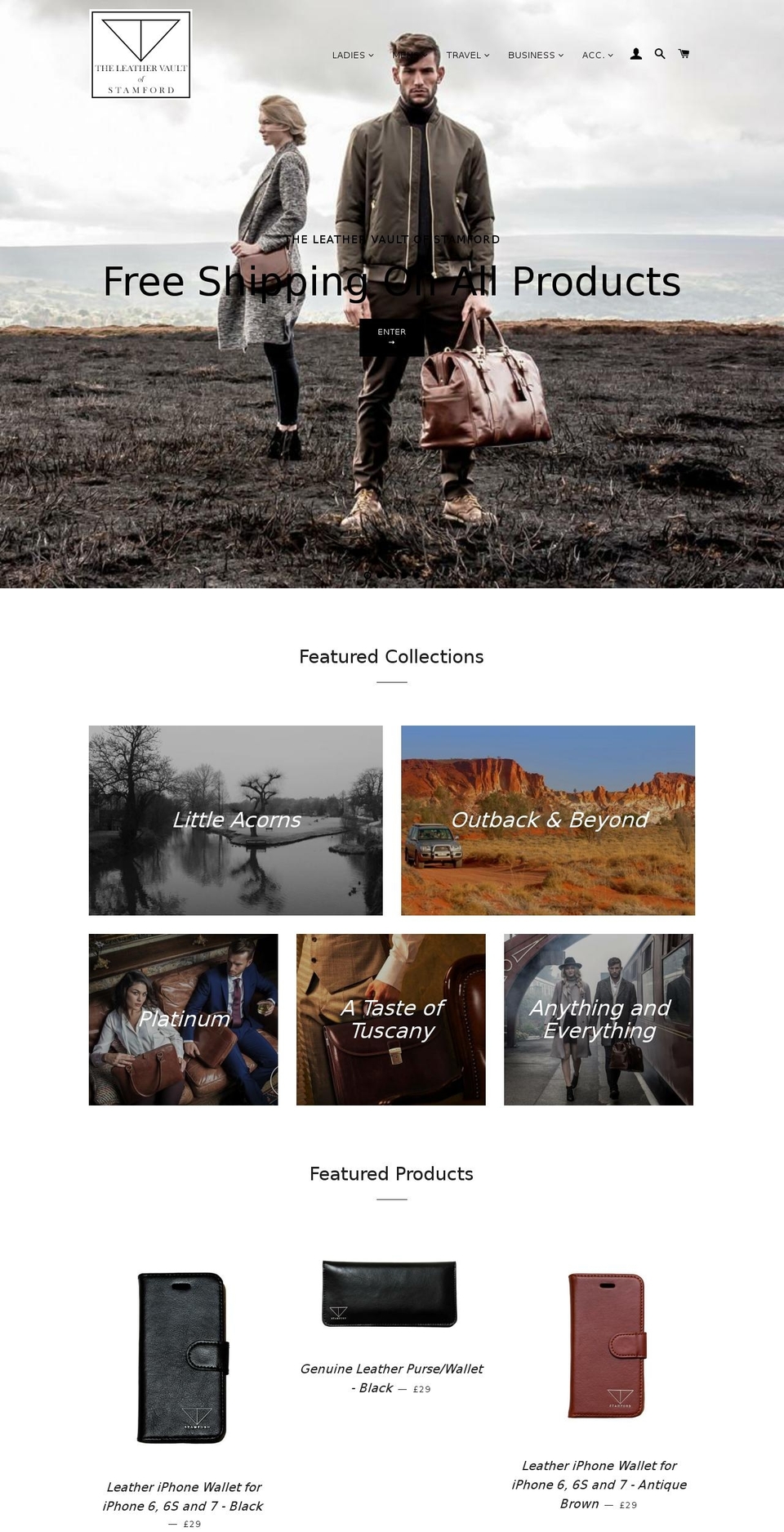 Black and White Shopify theme site example tlvofstamford.com