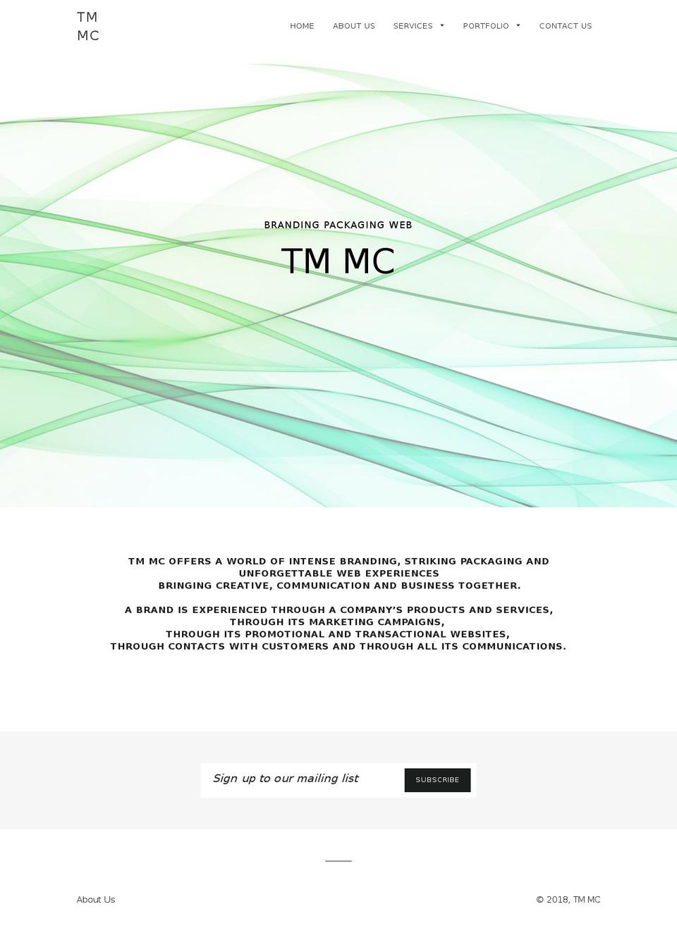 tm-mc.com shopify website screenshot