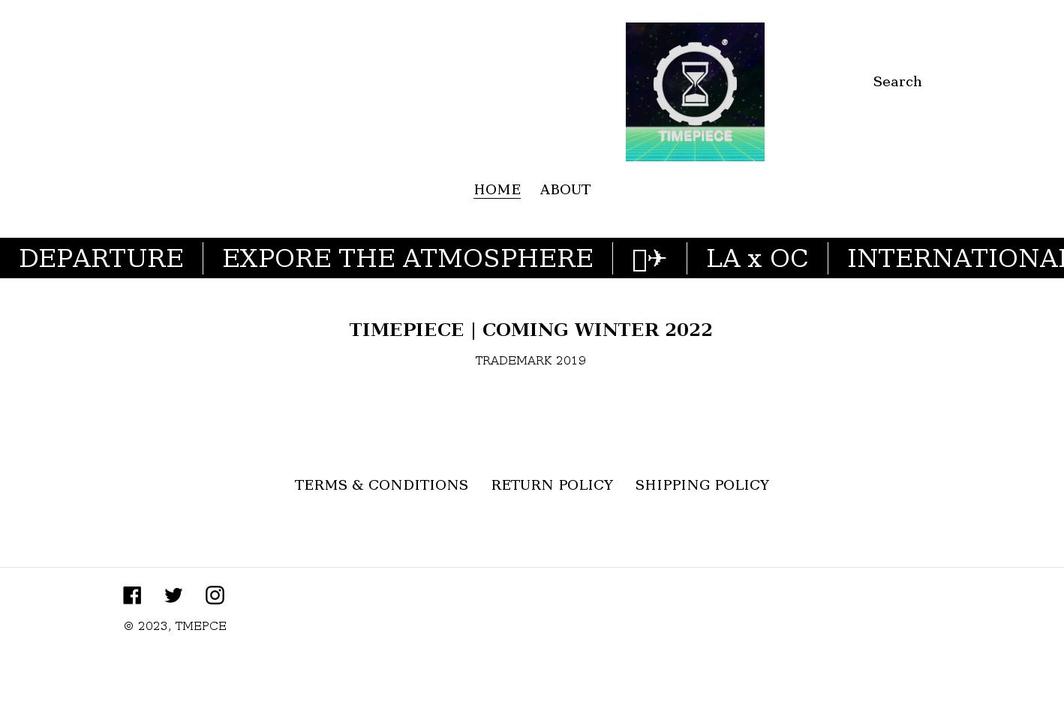 tmepce.com shopify website screenshot