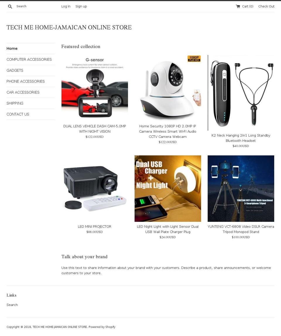 tmh876.com — Shopify storefront screenshot