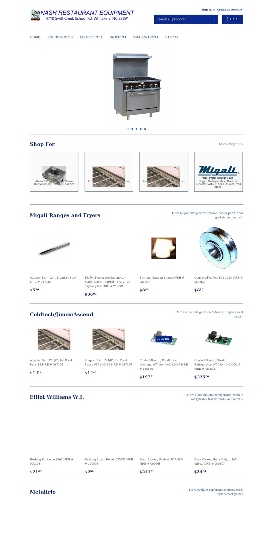 tmrep.com shopify website screenshot