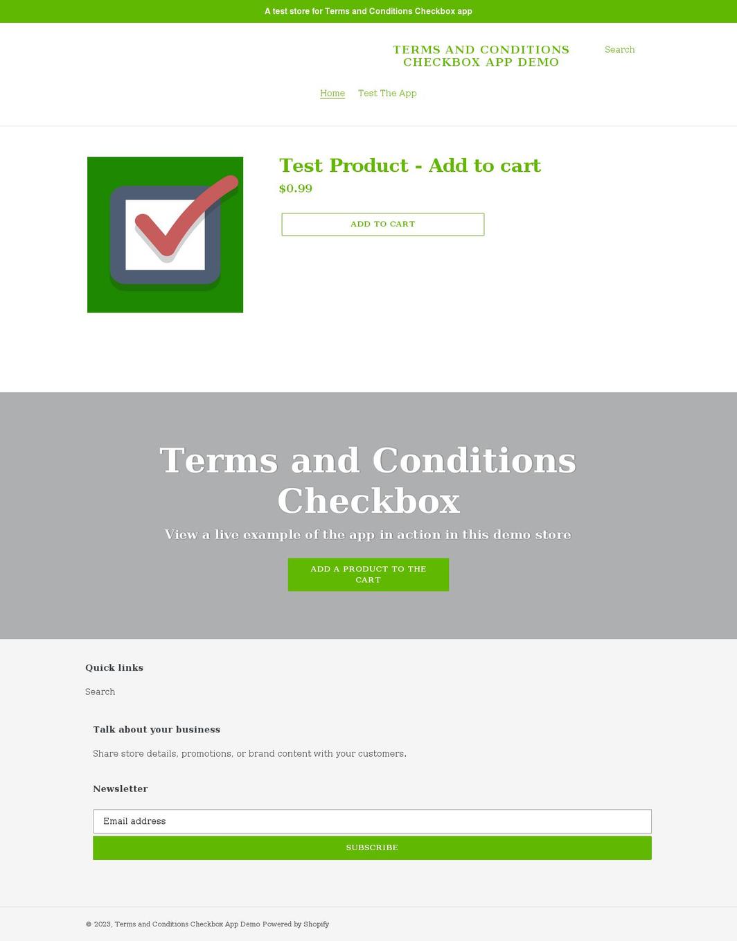 tnc-cb-test.myshopify.com shopify website screenshot