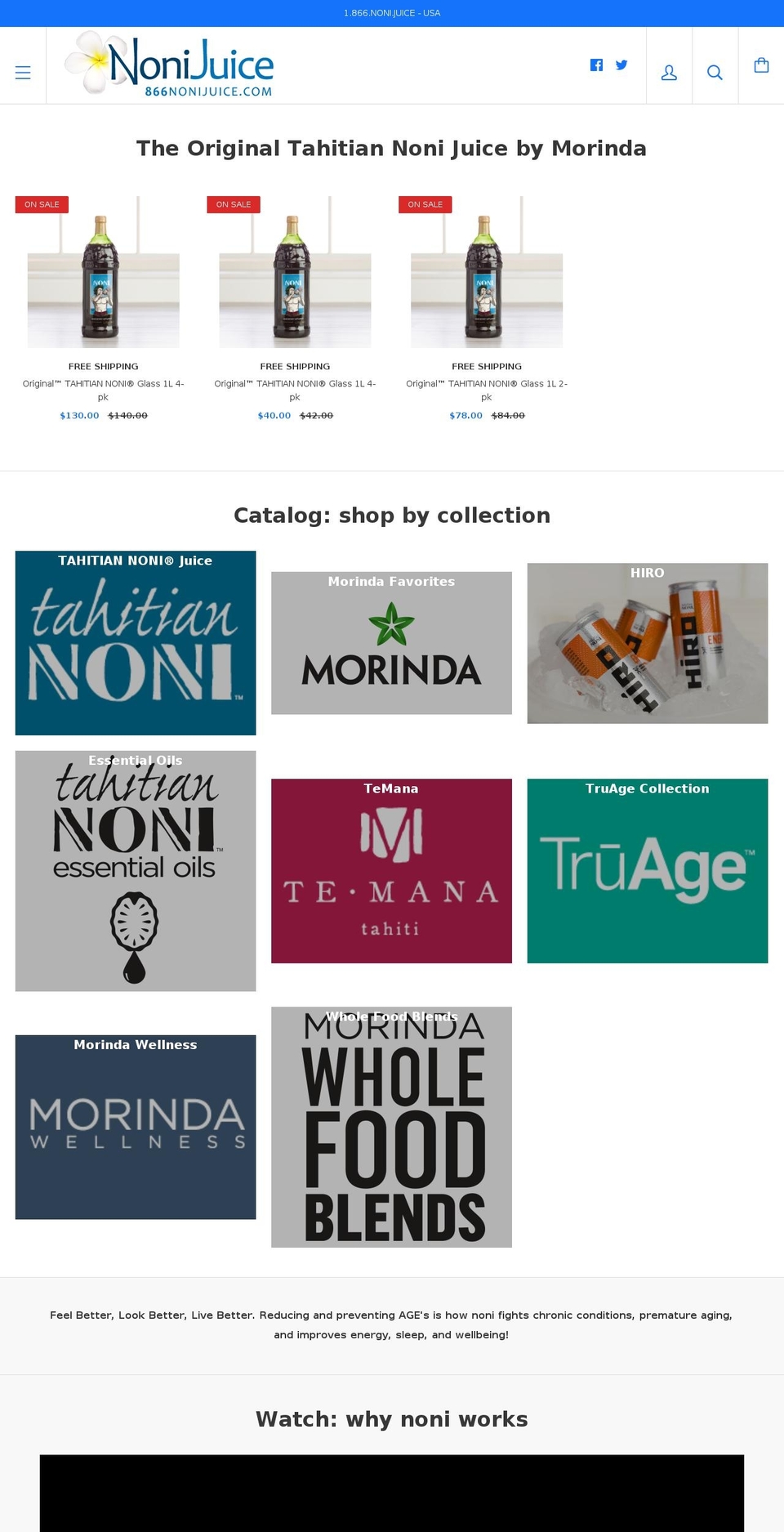tnidistribution.com — Shopify storefront screenshot