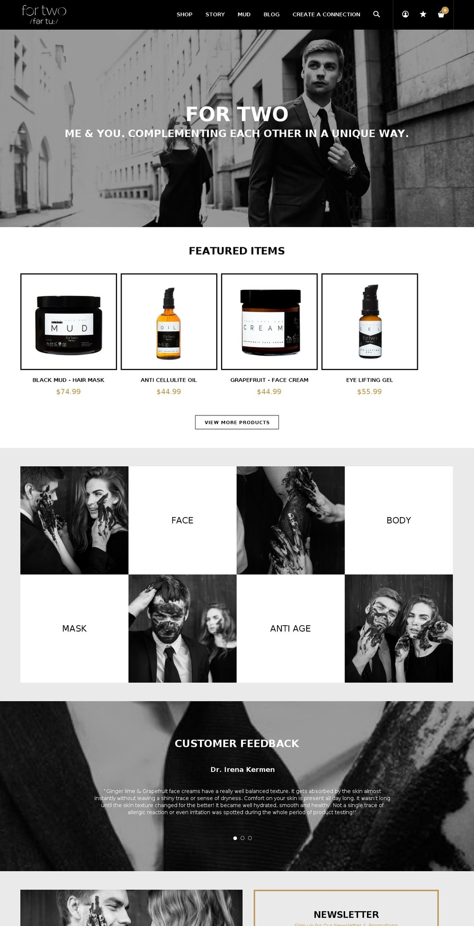 to-two.com shopify website screenshot