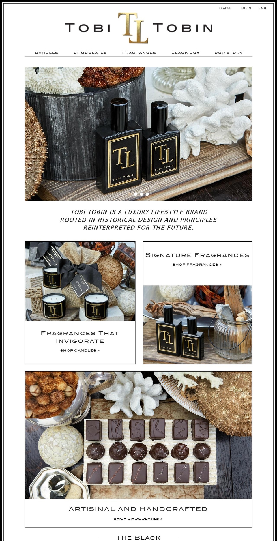 tobitobin.com shopify website screenshot