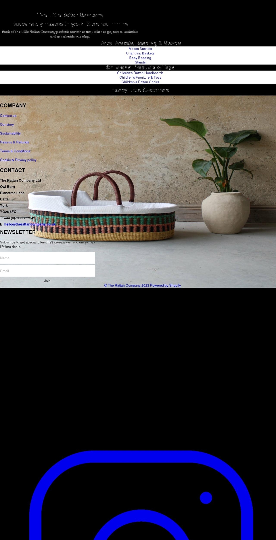 tobsandror.com — Shopify storefront screenshot