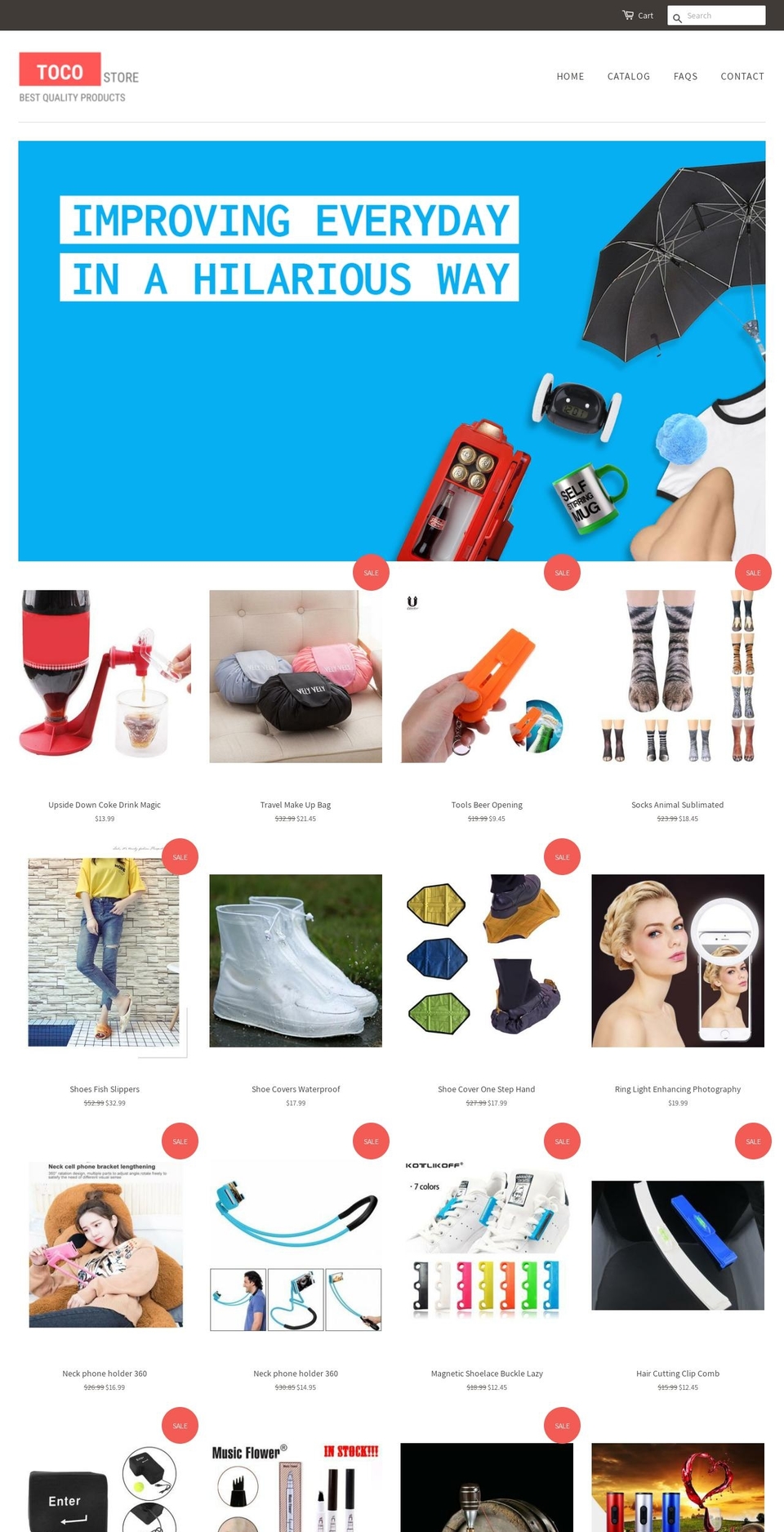 tocostore.com — Shopify storefront screenshot