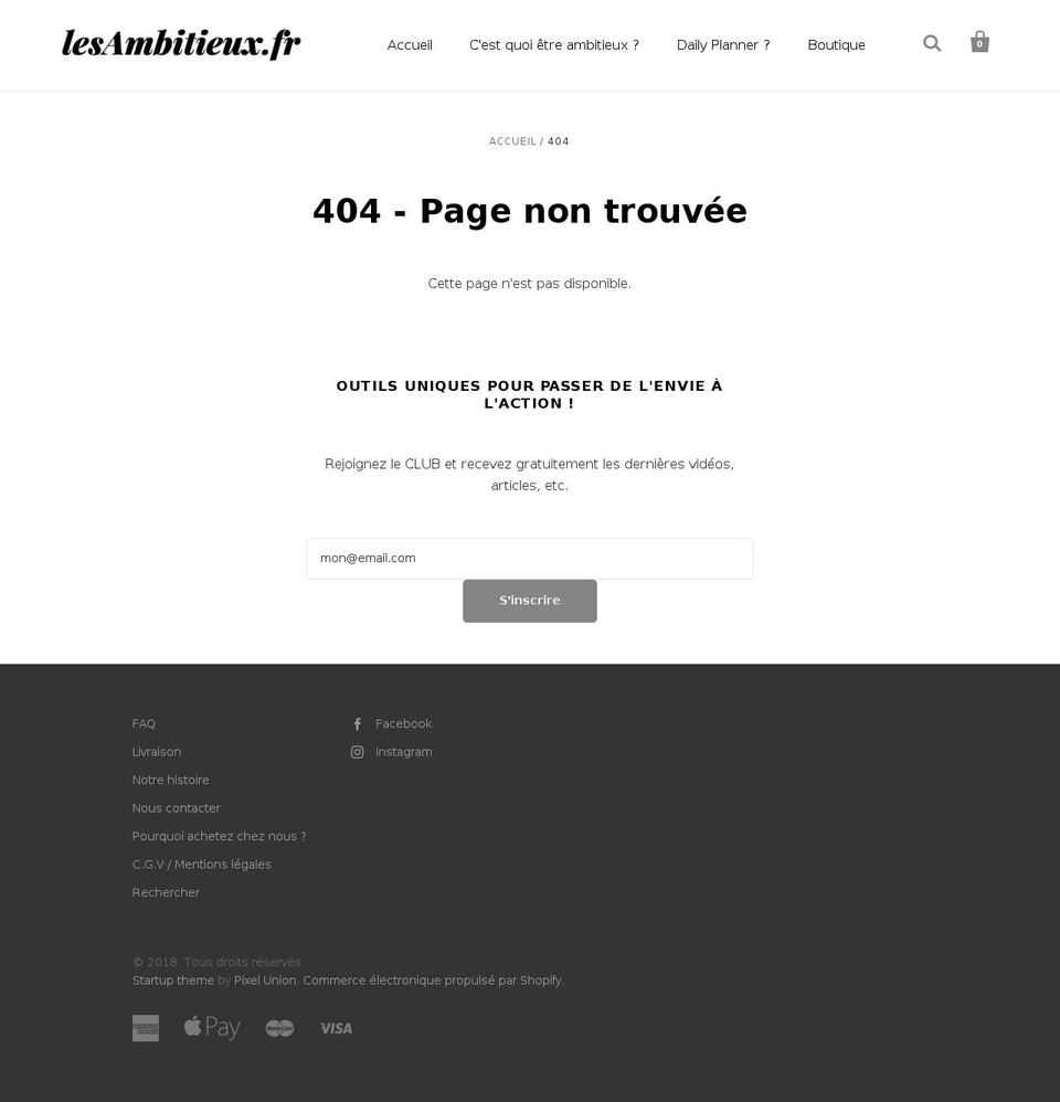 today-dailyplanner.com — Shopify storefront screenshot