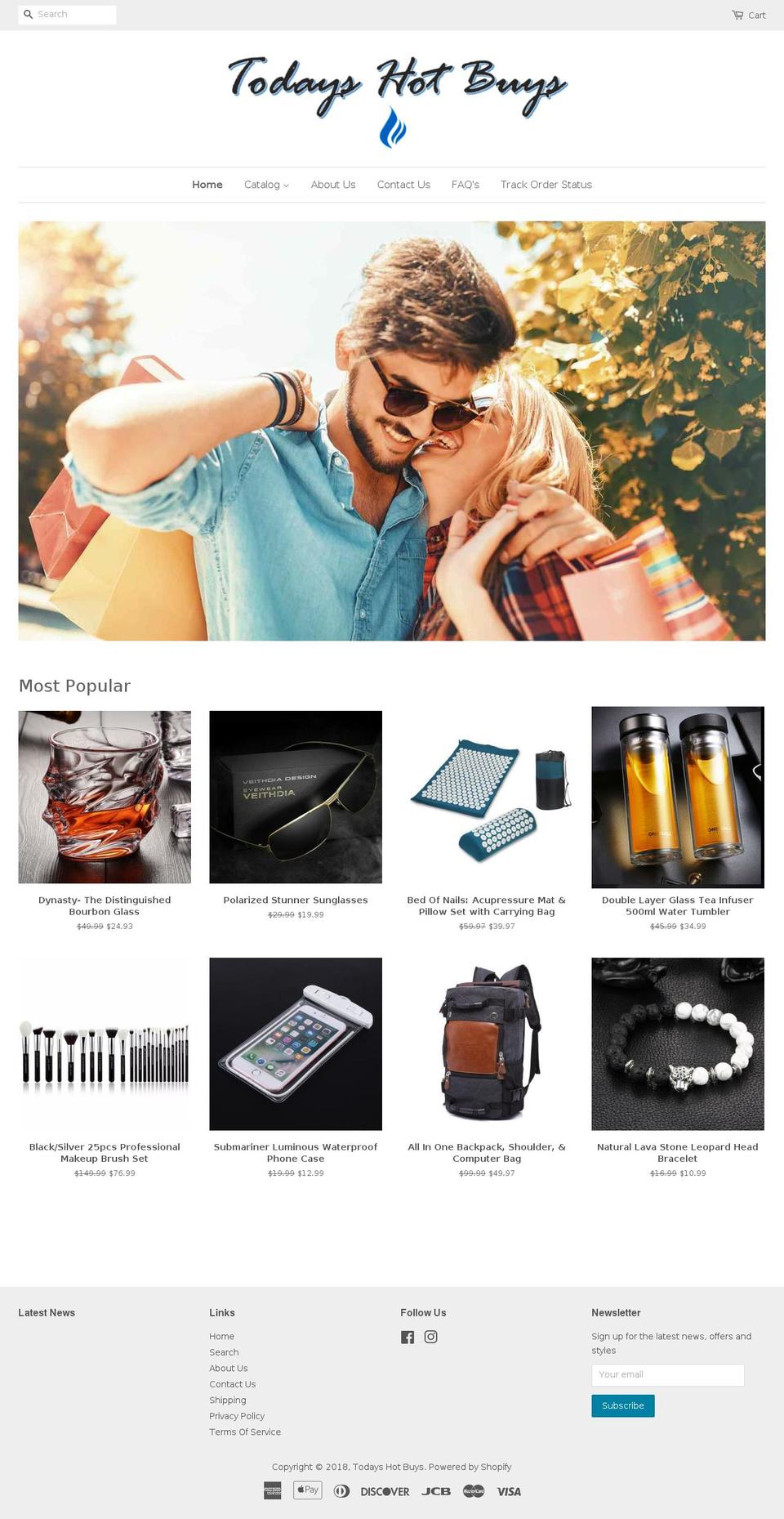 todayshotbuys.com — Shopify storefront screenshot