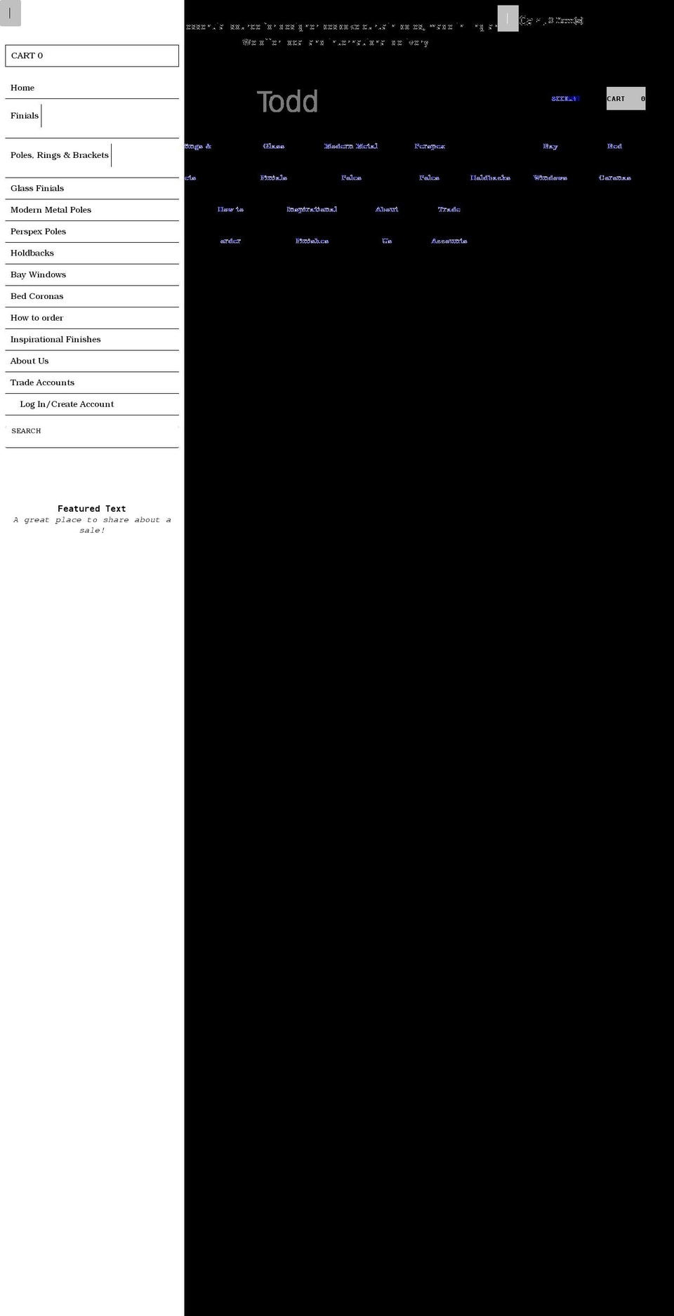 toddknights.com shopify website screenshot