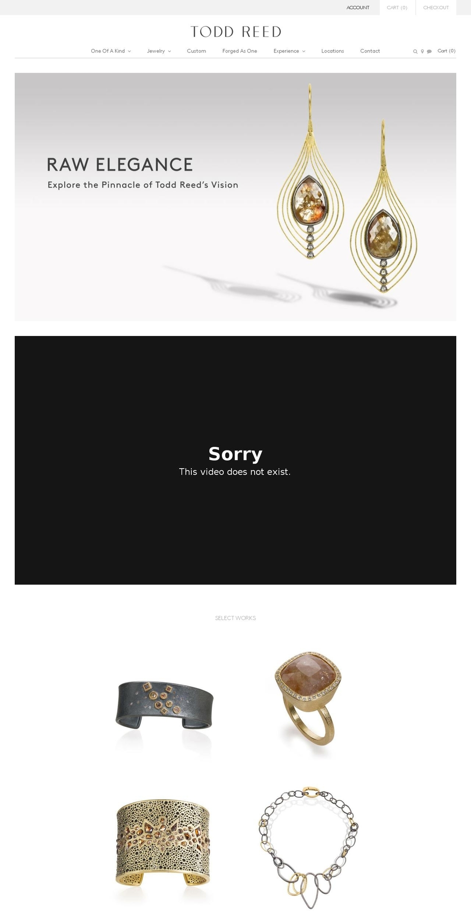 toddreed.com — Shopify storefront screenshot