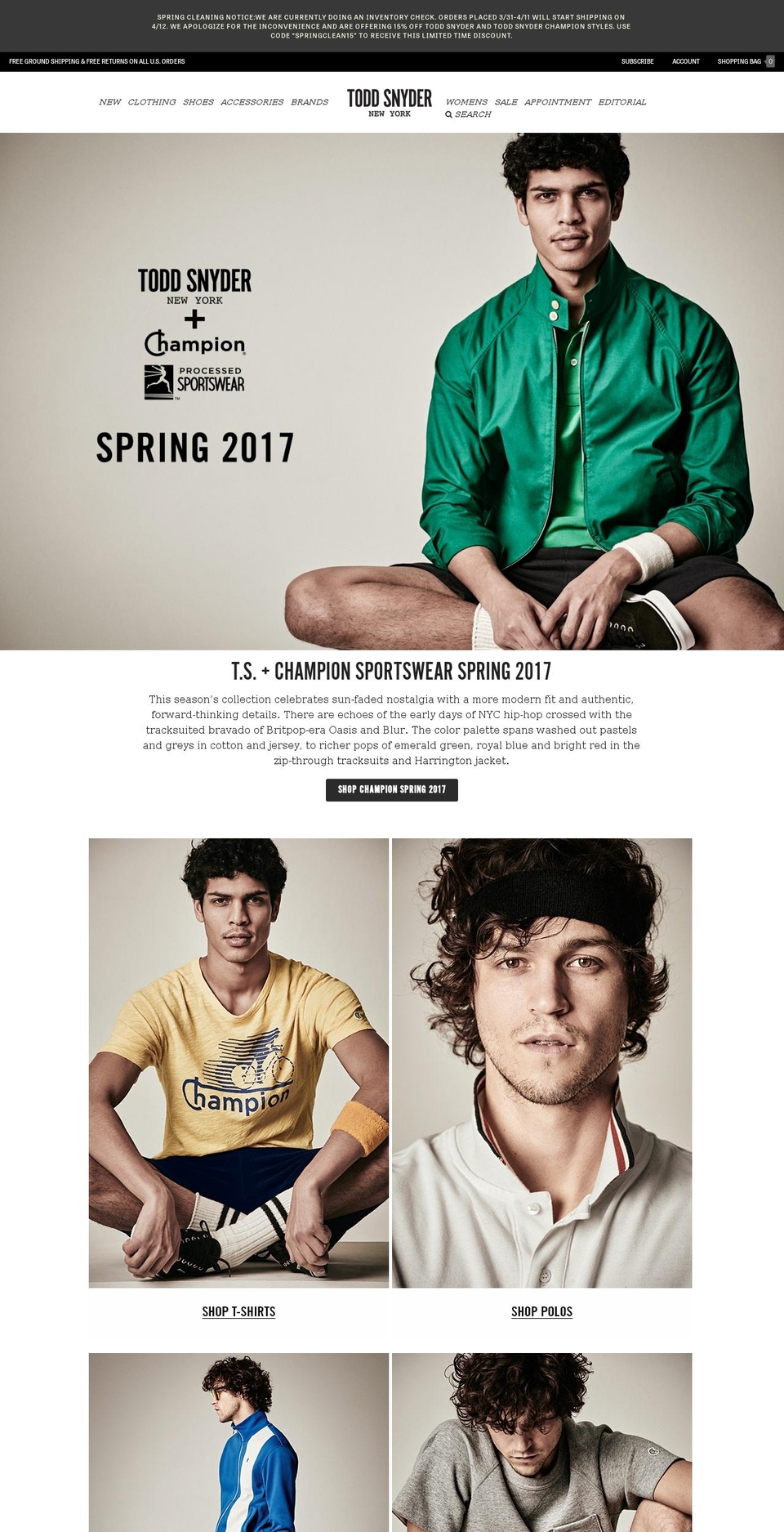 17.0 Shopify theme site example toddsnydernyc.com