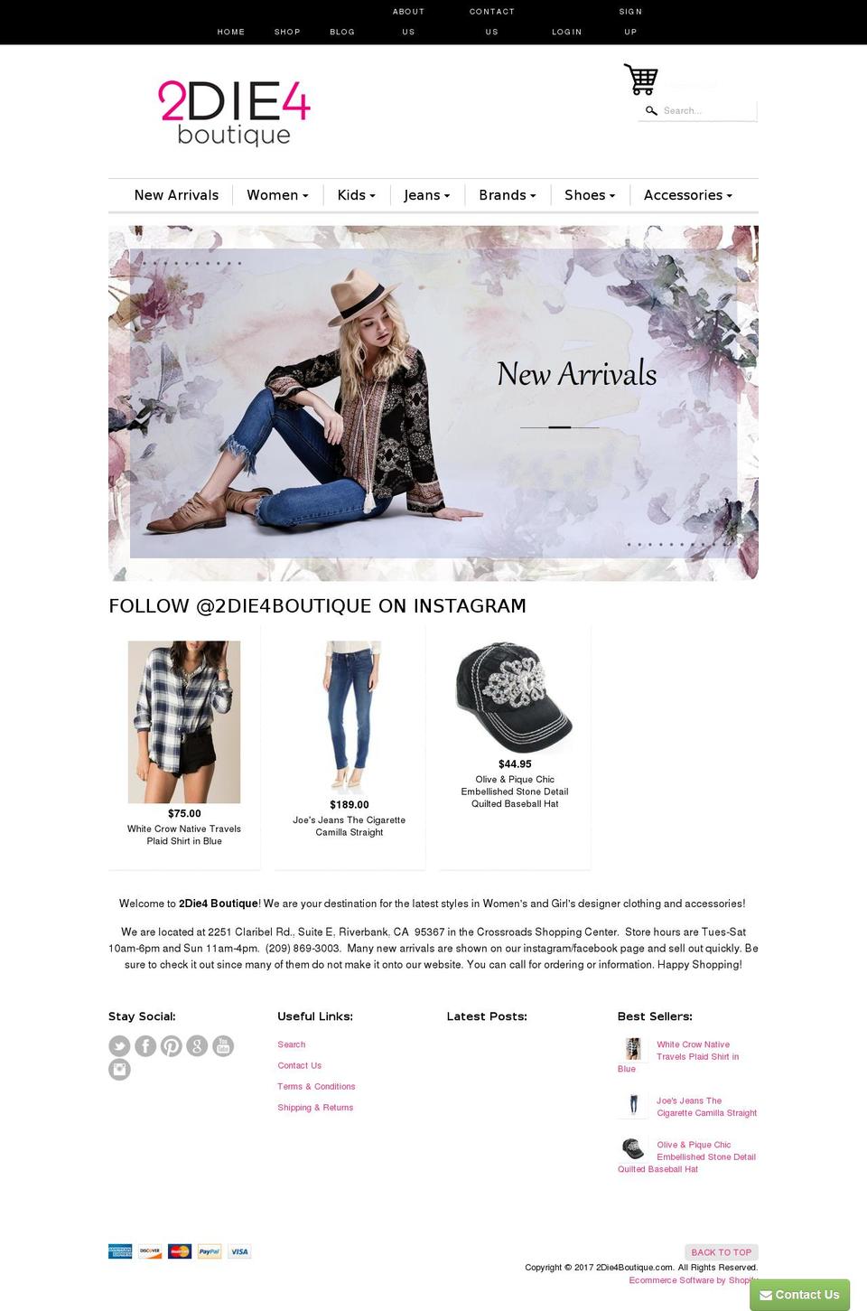todieforboutique.com shopify website screenshot