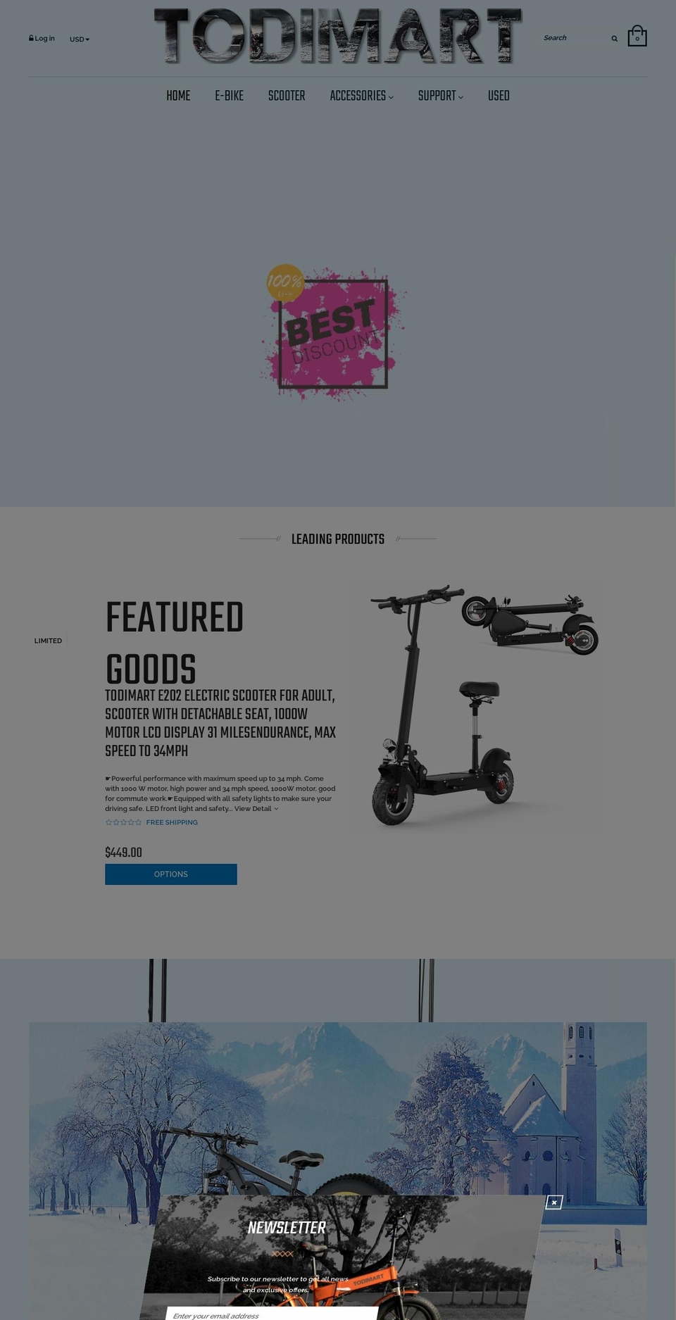 citycycle-r Shopify theme site example todimart.net