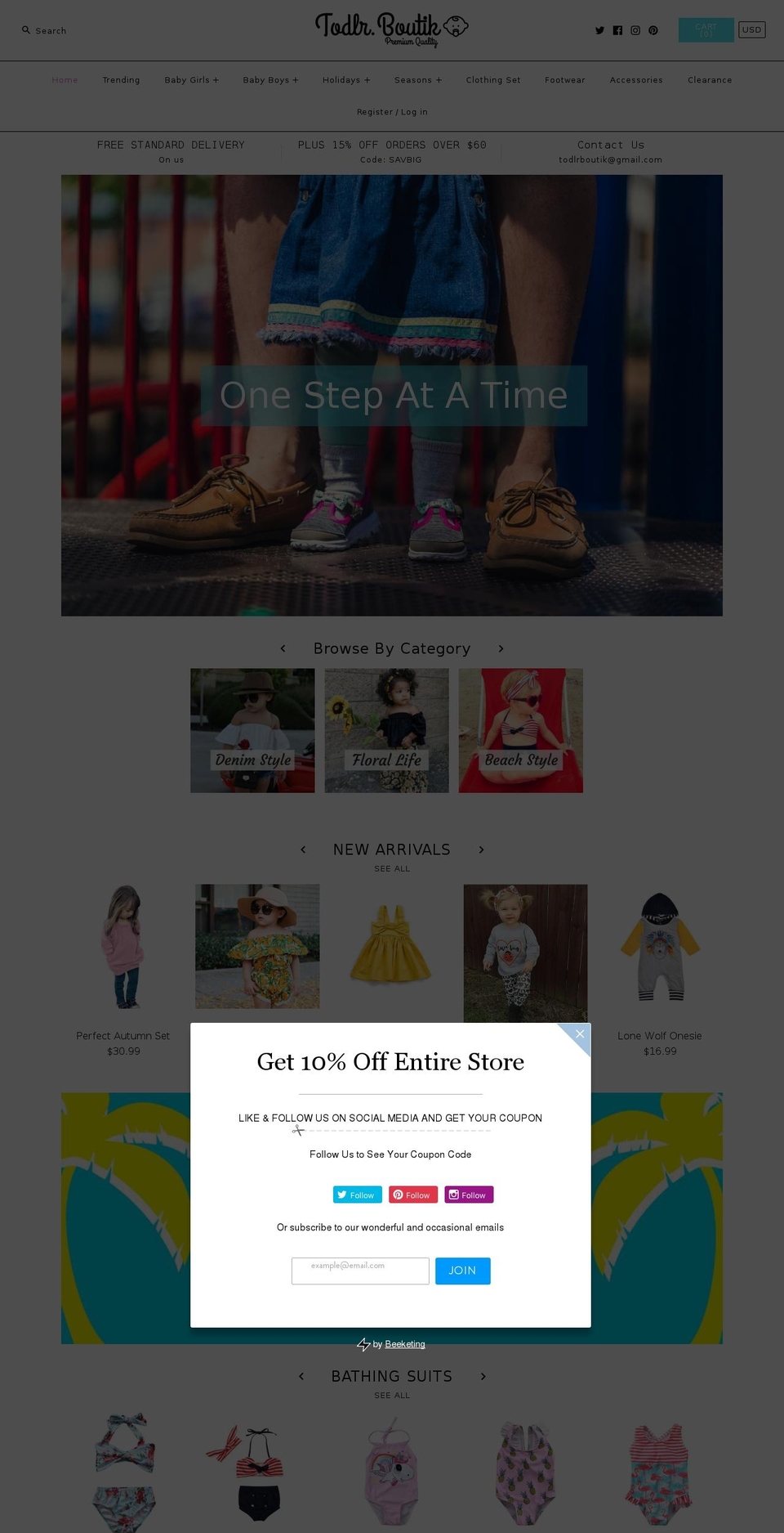 todlrboutik.com — Shopify storefront screenshot