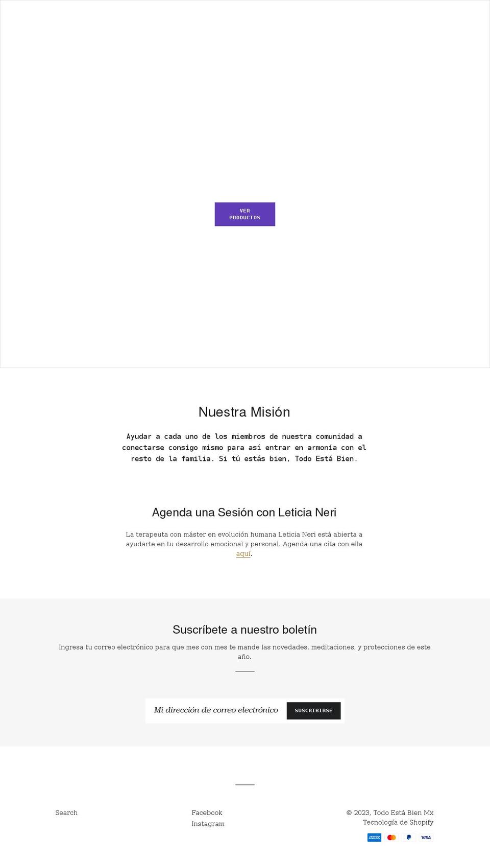 todoestabien.com.mx shopify website screenshot